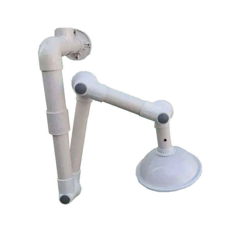 

Hot Sale Smoking Pipe Collector Hood Flexible Fume Suction Arm Exhaust Hood