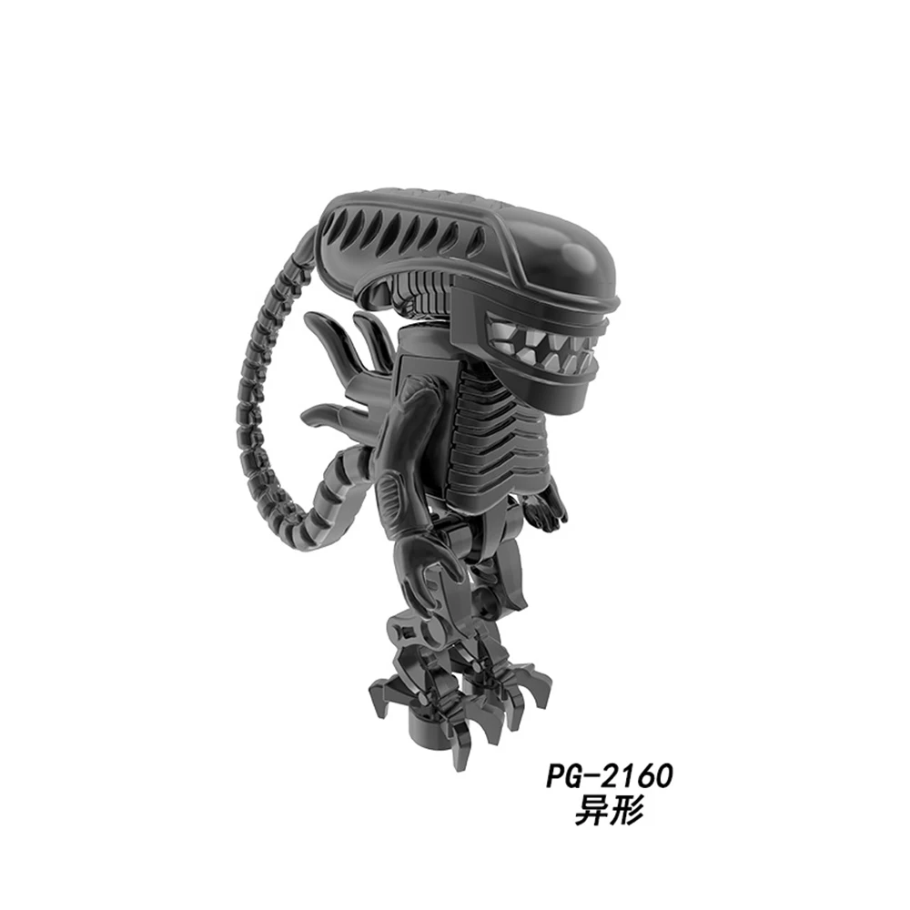 Briques de prédateur de légendes d'halloween PG1127, pour nouveaux jouets, cadeaux, Mini figurines d'action, blocs de construction pour enfants, cadeaux de fête