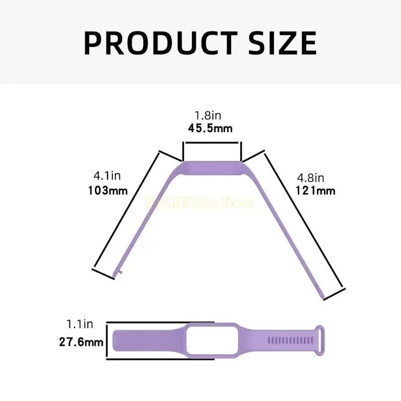 F62C 밴드 3/밴드 9 활성 안티 리프 팔찌 팔찌 퀵 핀 용 실리콘 스트랩