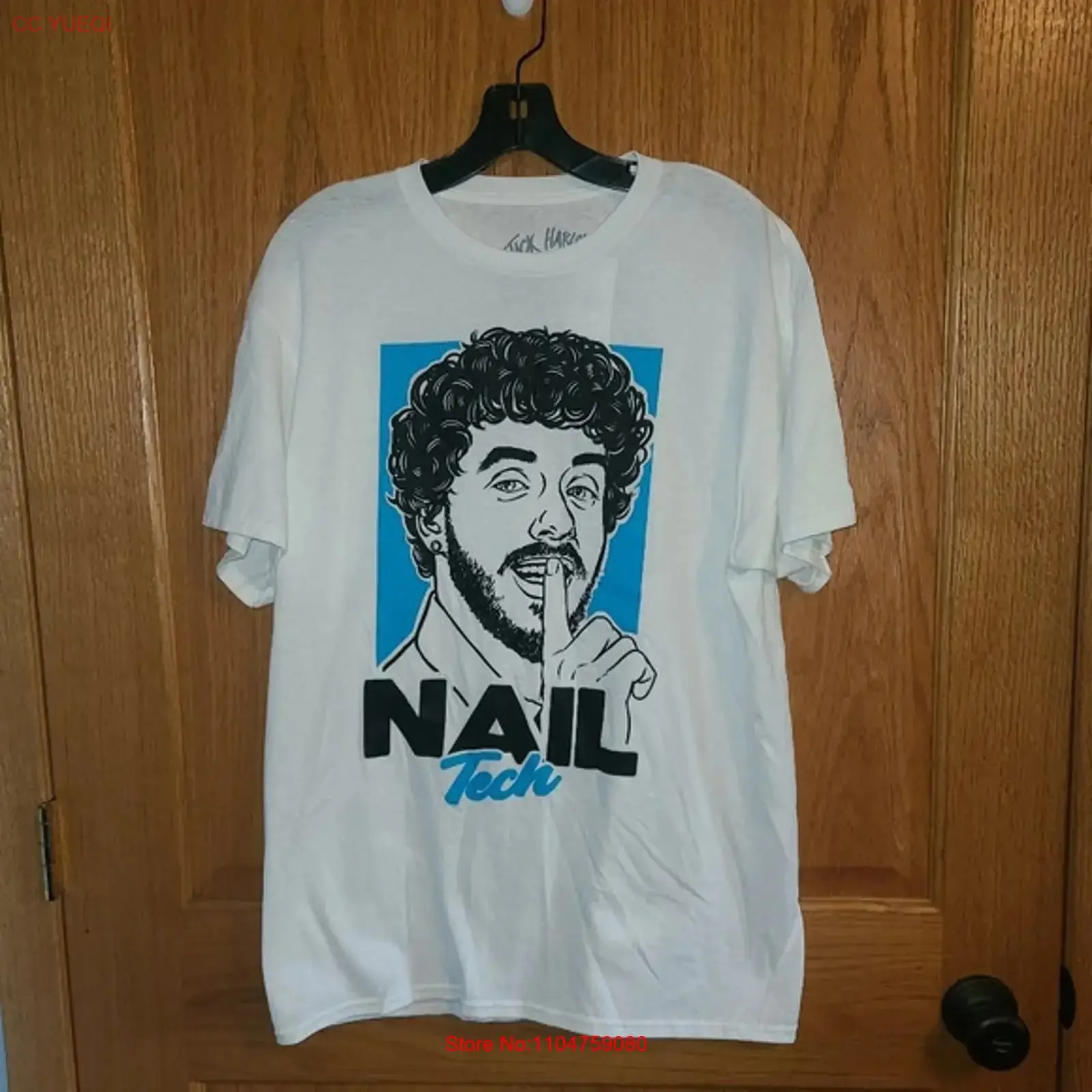 Camiseta blanca para hombre Rue21, talla L, NWT, estilo vintage, lavada, con gráfico, cómoda, ropa de diseñador de moda