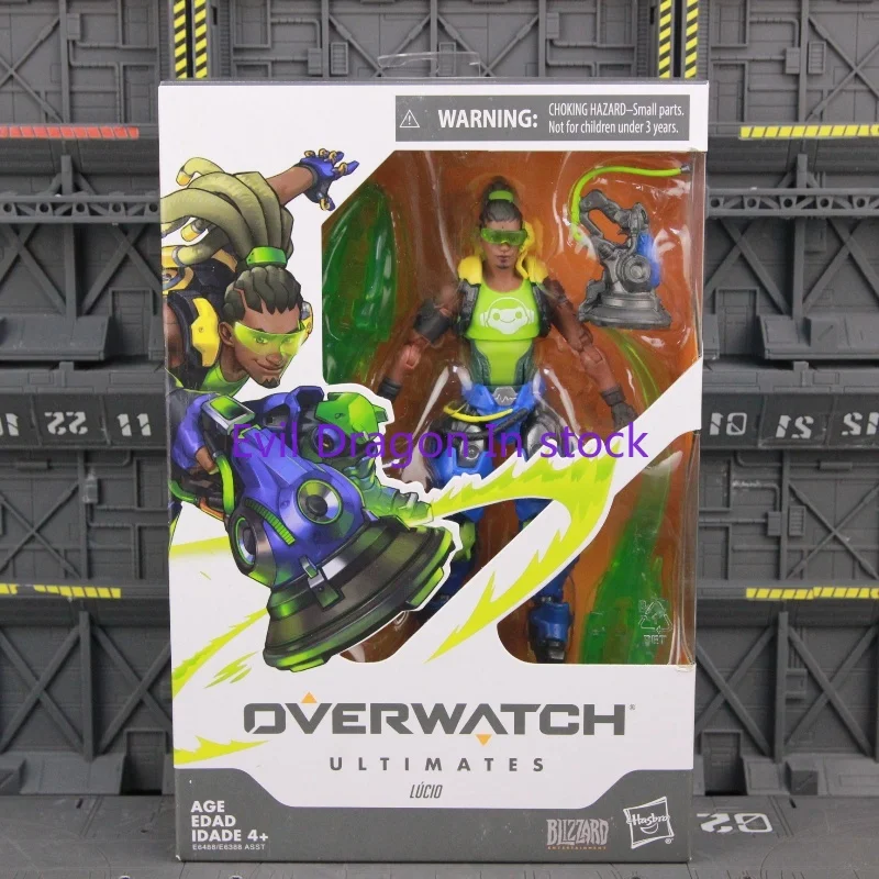 In Stock Overwatch Heroes of The Storm Series 6 Inch Blizzard Dj Genji Half Warehouse Model Doll Craft Toy Collectible Gift