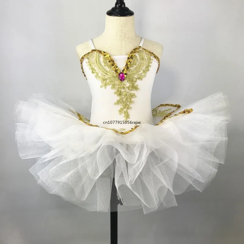 Professionele Witte Zwaan Meer Ballet Tutu Kostuum Meisjes Kinderen Ballerina Jurk Kids Balletjurk Tutu Ballet Dans Jurk