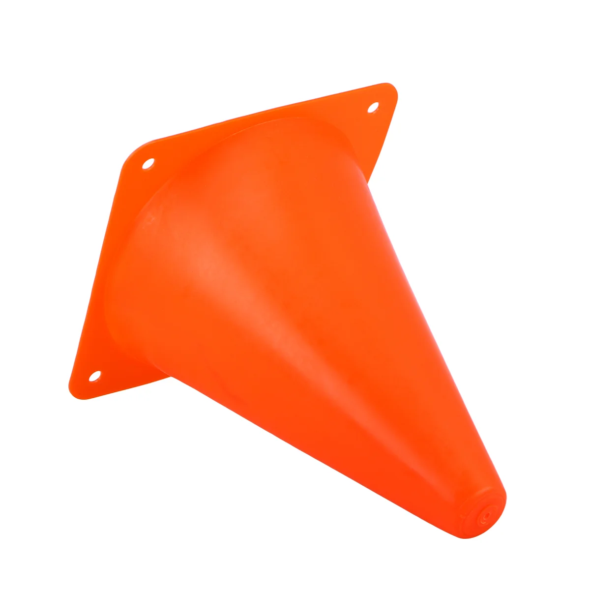 6 PCS 18cm Football Soccer Rugby Training Cones Outdoor Sports Obstacles Barriers for Kids Outdoor Gaming and Activity (Orange)