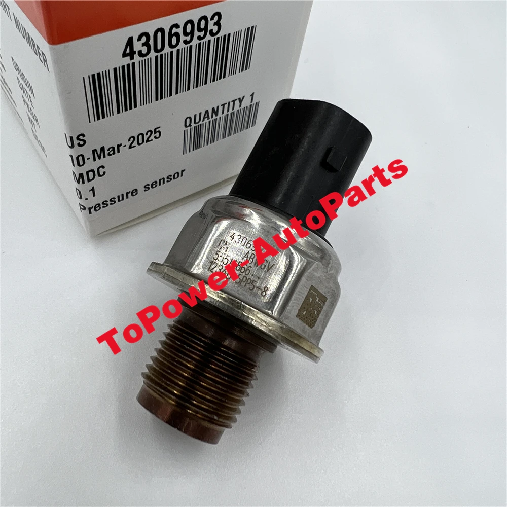 

Fuel Rail Pressure Sensor OEM 4306993 68210175AA 5PP5-8 5PP58 For 2013-2018 Dodgee Ram 2500 3500 4500