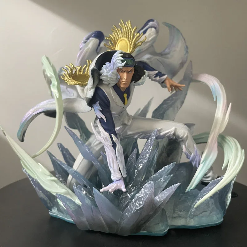 Figura de Acción de Kuzan de One Piece, 25.5cm, Figura de Aokiji del Manga One Piece, Modelo Coleccionable de Anime, Estatua GK, Regalo
