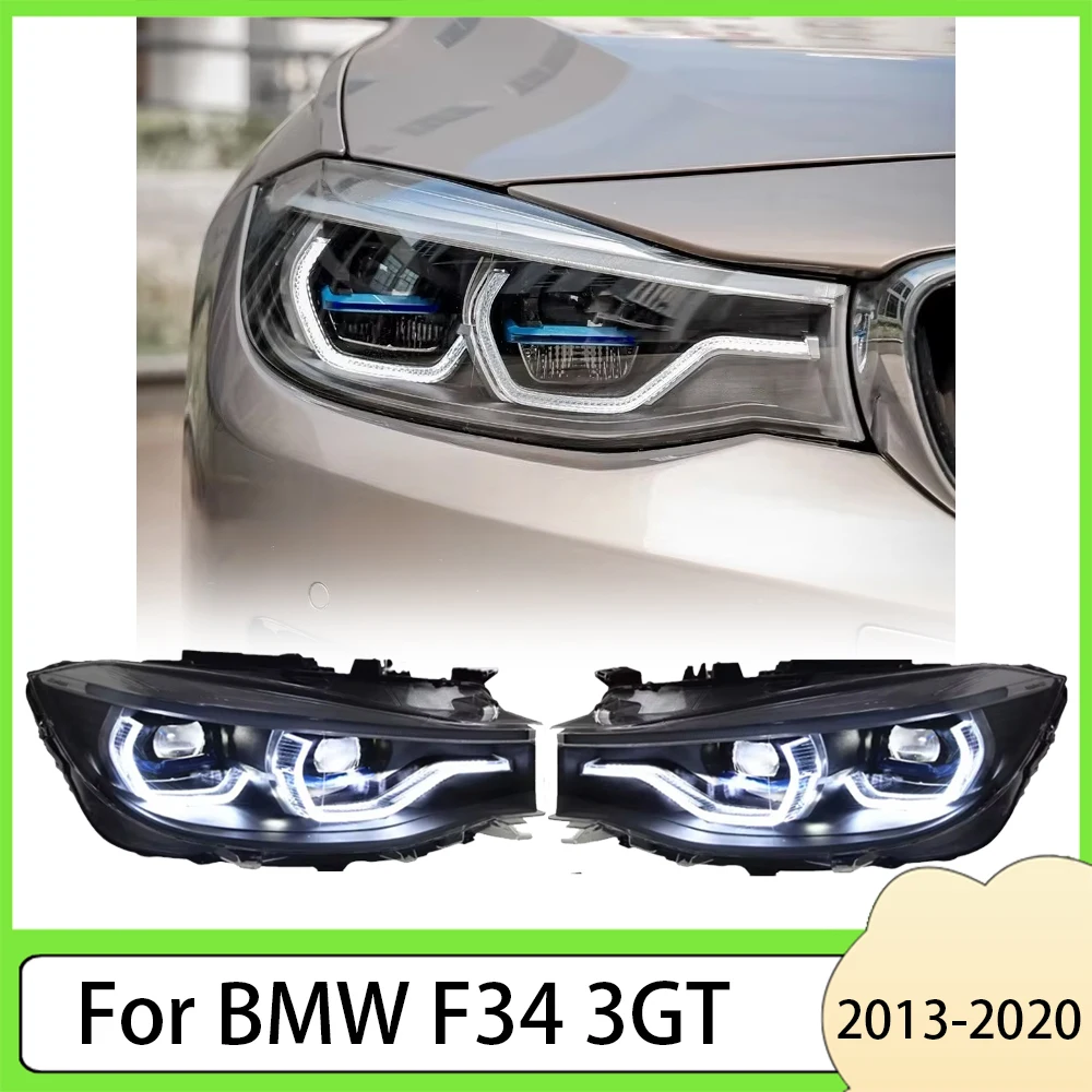 

Led Headlights for BMW F34 3 Series GT 2013-2020 Headlights F34 Front DRL High Low Beam Lights Assembly Projector Lens