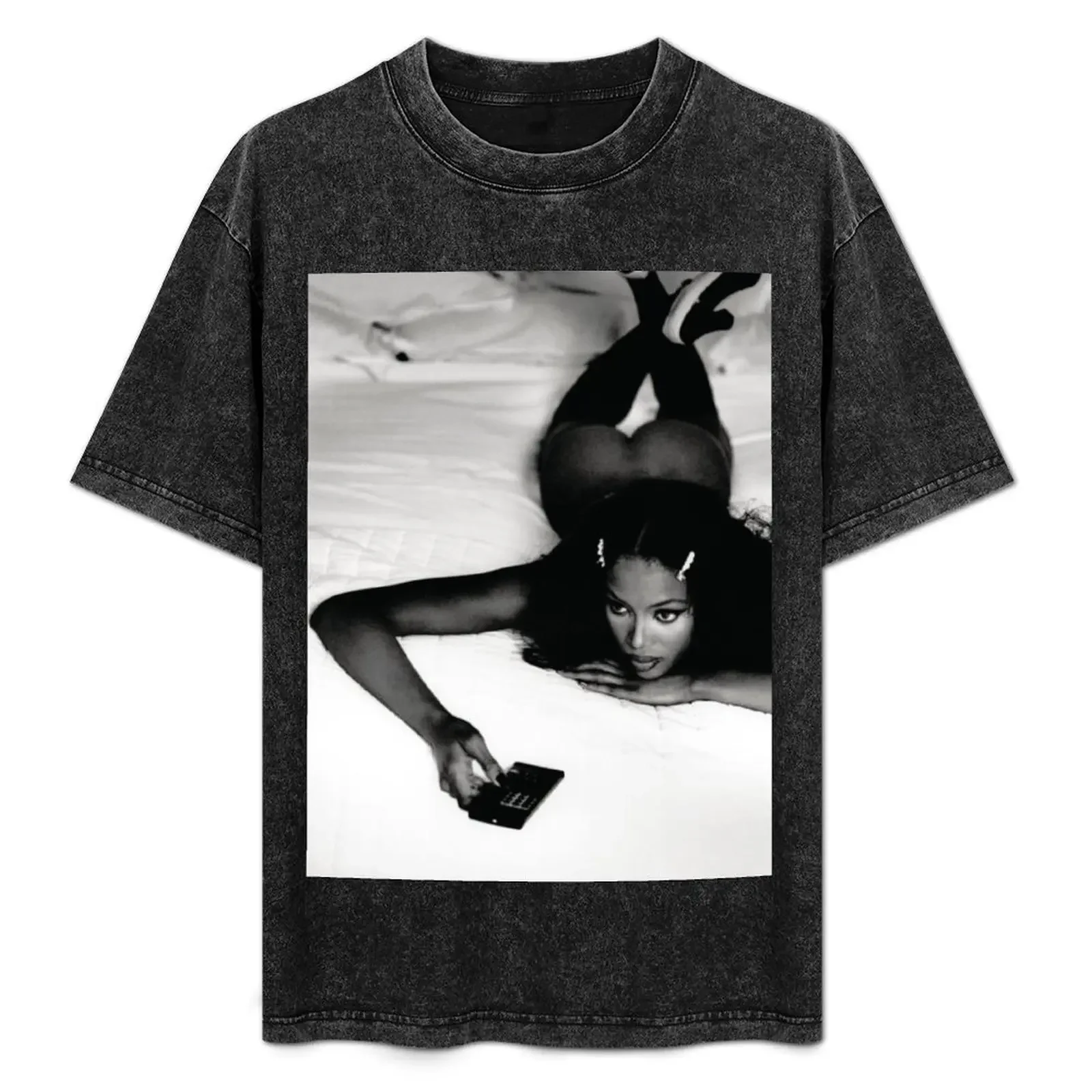 

Naomi Campbell : Bedroom Eyes T-Shirt Mechanic Work Tee Shirt