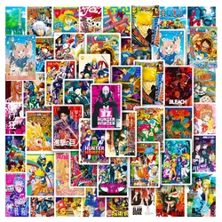 10/30/50pcs Classic Mix Anime Poster Stickers ONE PIECE Ghoul Dragon Ball Cartoon Decal Cool Graffiti Waterproof Sticker Kid Toy