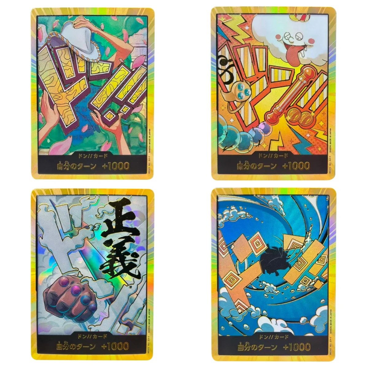 

ONE PIECE Collection Cards DON Card Monkey D. Luffy Roronoa Zoro JPN DIY High Quality Self Made Game Anime Cards Gift Toy