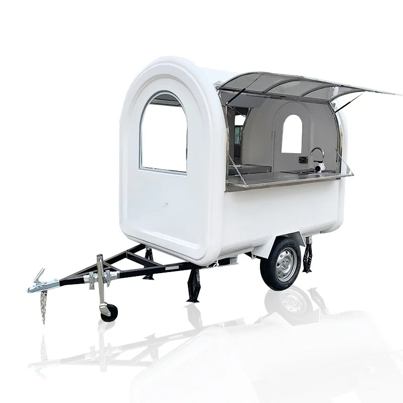 Hot salesEurope Most Fashionable Food Trailer Fast Food Truck With Coc/Ce High Quality Customized Style Food Cart