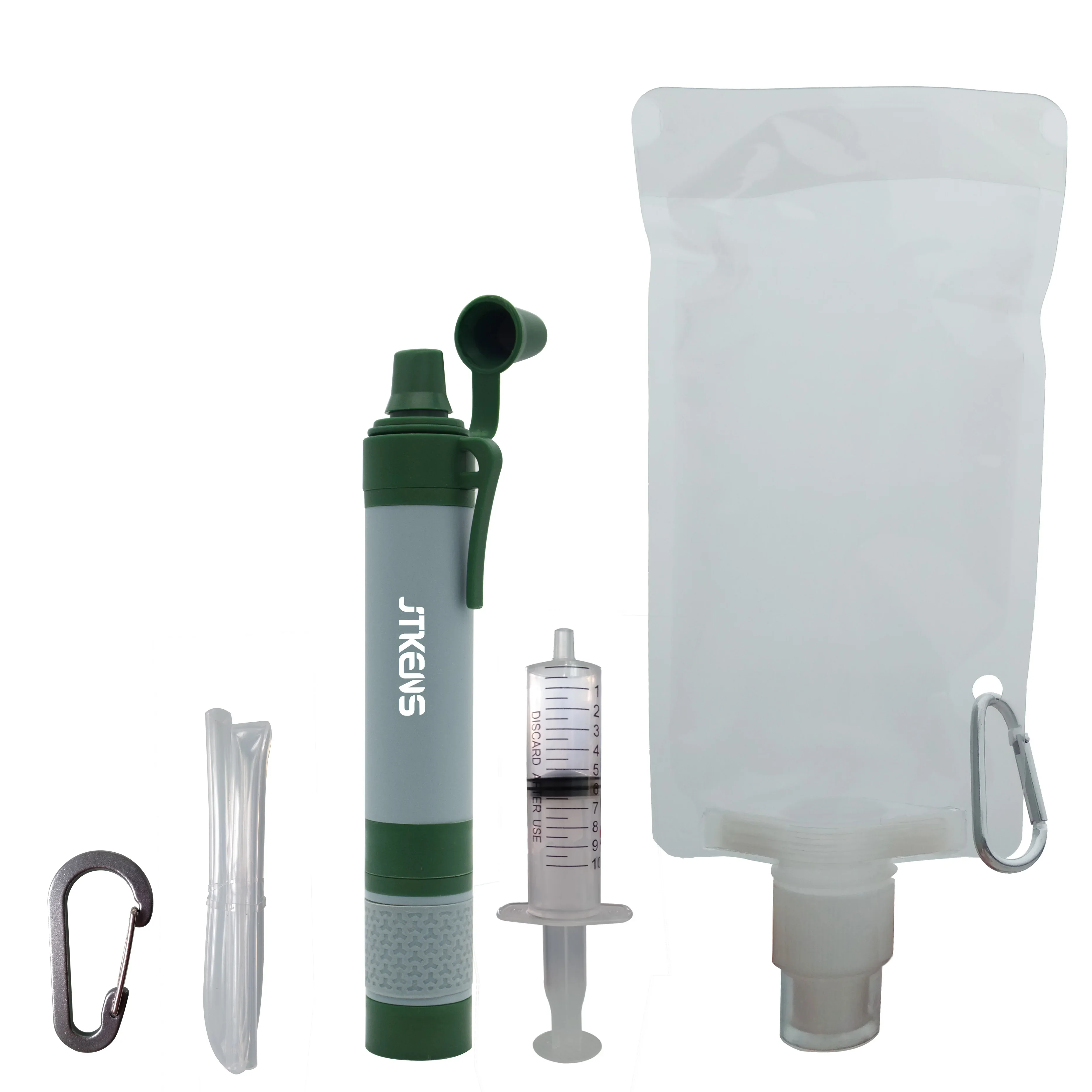 Water Purification Portable Water Purifier Filter Straw Personal Use For Survival Or Emergency Supplies Printing Logo Service