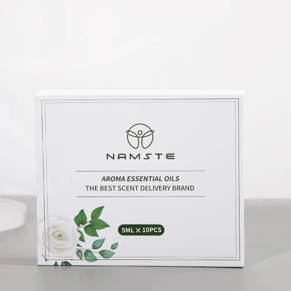 NAMSTE Essential Oil Samples Sets of Various Types Fragrance Series Suitable for Aroma Diffuser Air Freshener Aroma Oil Gift Box