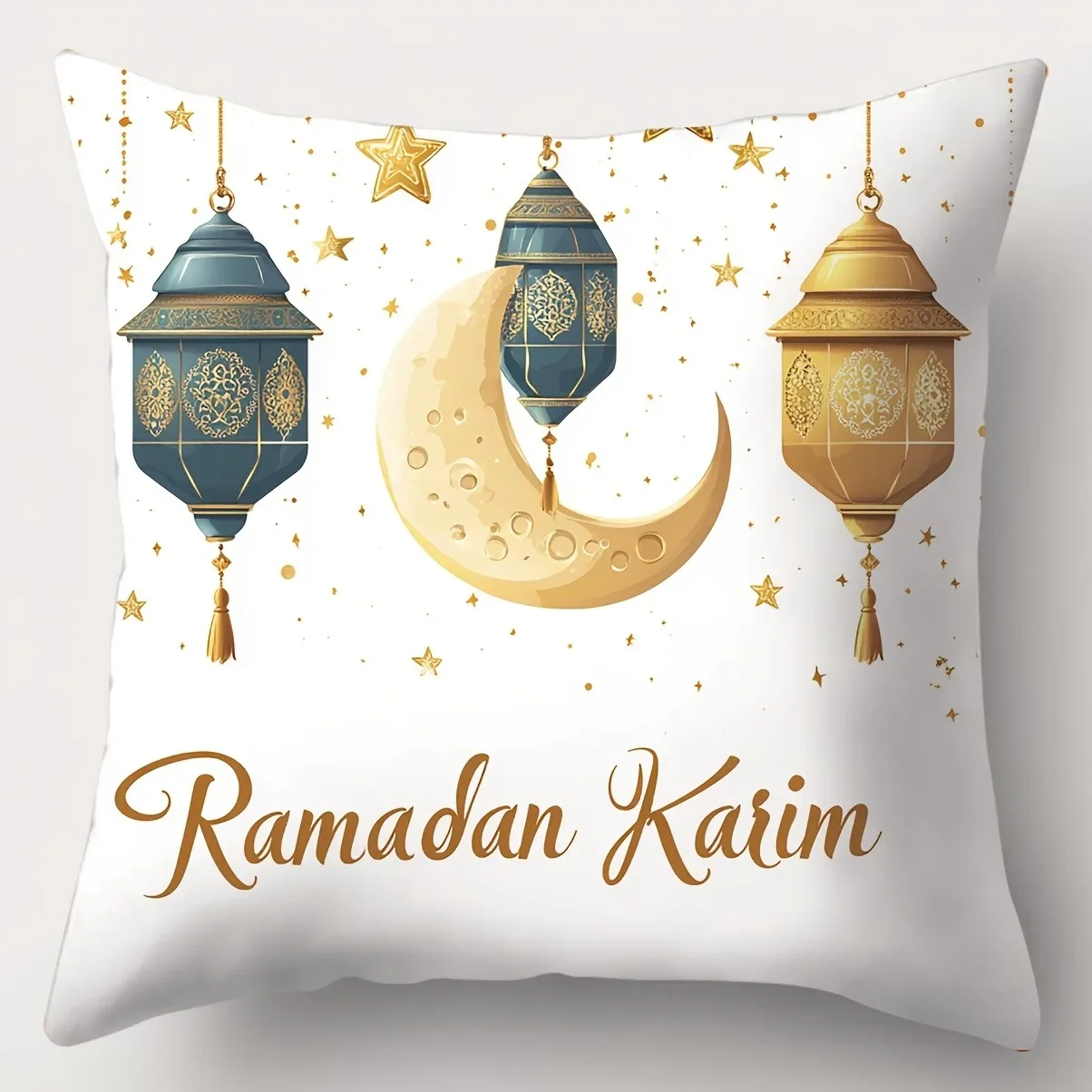 

Наволочка Ramadan Pretty Moon, скандинавский домашний декор, наволочка для праздника, спальни, гостиной, полиэстеровая наволочка
