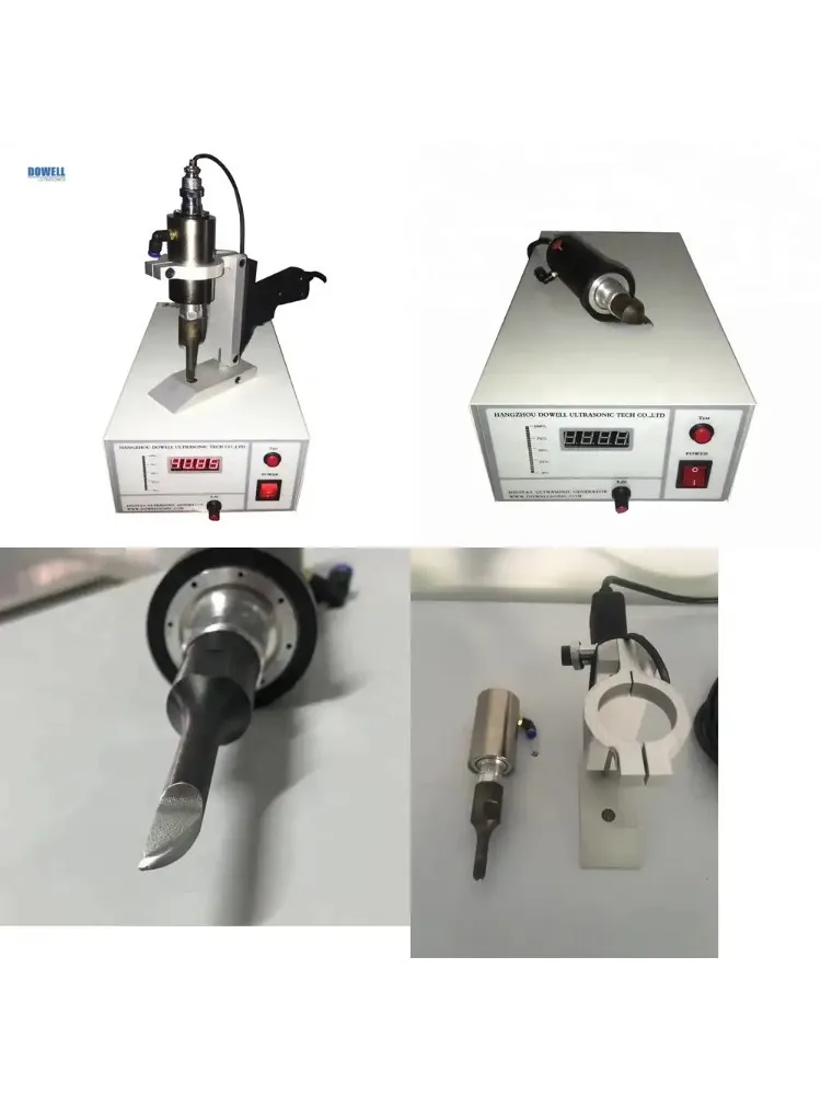 

DW-CB40-700 for DOWELLSONICS Ultrasonic Window Curtain Cloth Cutting Machine Sealing Cutter for Fabric Cutting