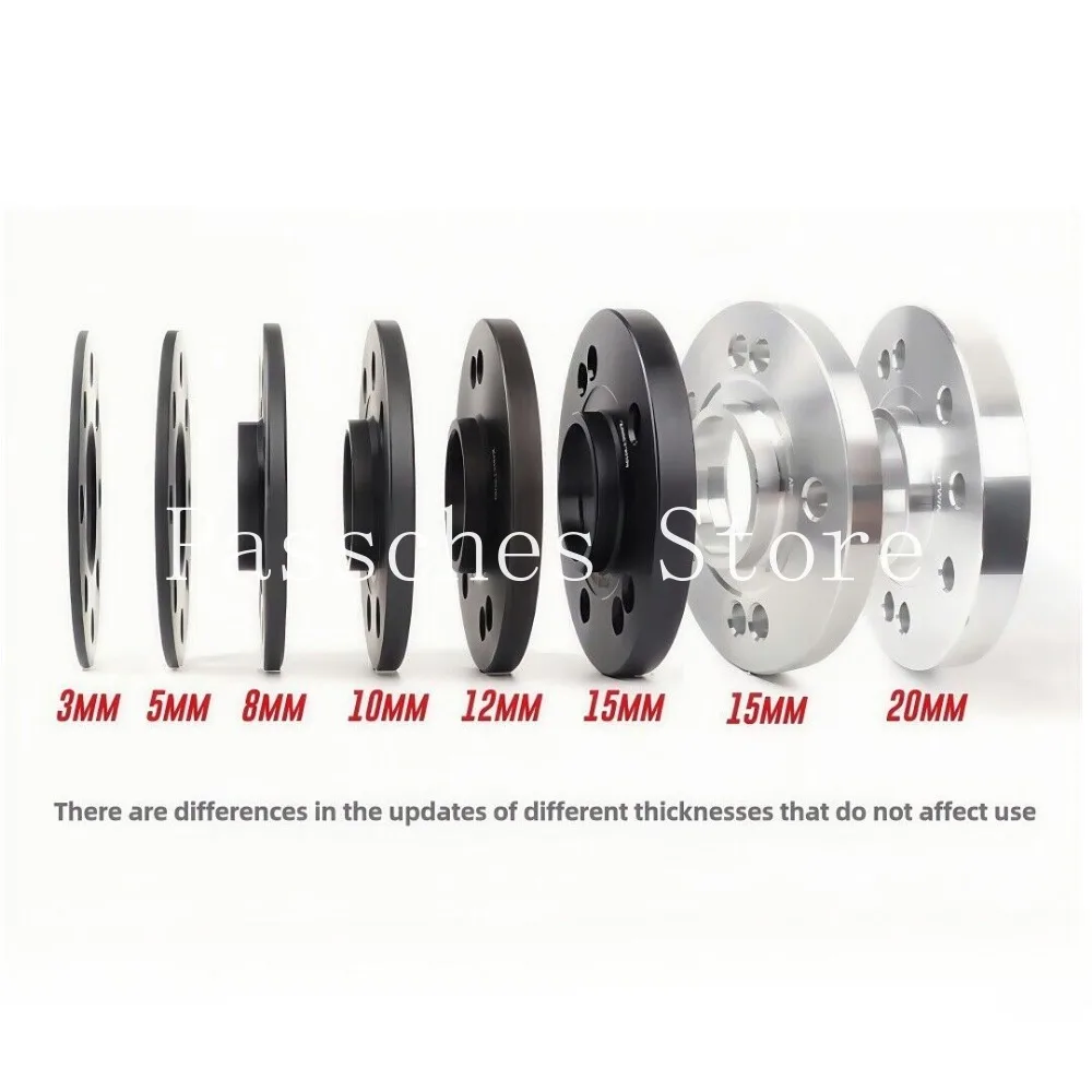 2pcs 8mm Hubcentric Wheel Spacers PCD 4x100 CB 54.1mm fit Hub Bearing Height Within 8mm