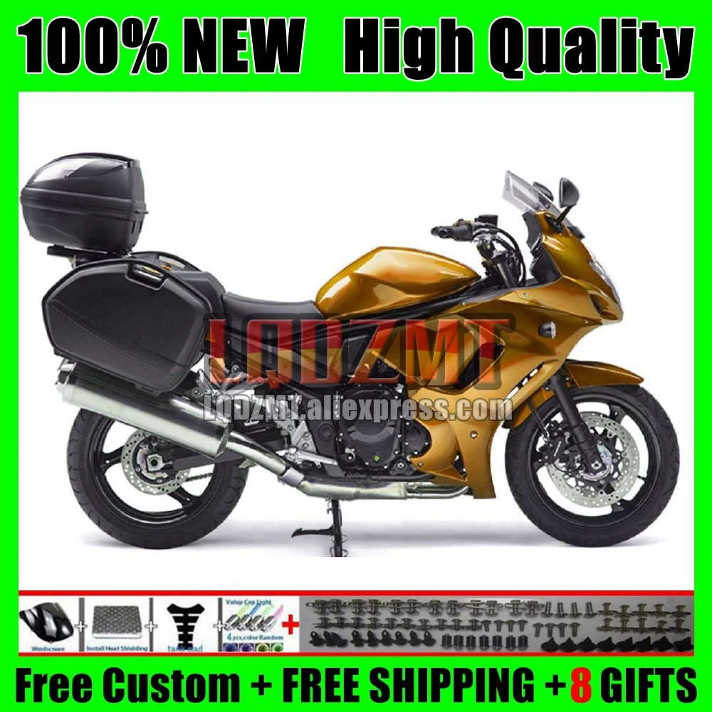 Bandit For SUZUKI GSX1250F GSX1250 FA C 11 12 13 14 15 25No.18 GSXF1250 Gloss golden GSX1250C 2011 2012 2013 2014 2015 Fairings