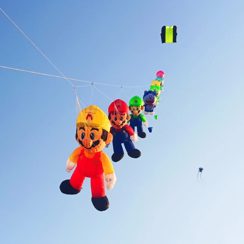 Free Shipping inflatable kite pendant flying soft kite windsocks kites colorful flying kites 3d flight kite inflatable kitesurf