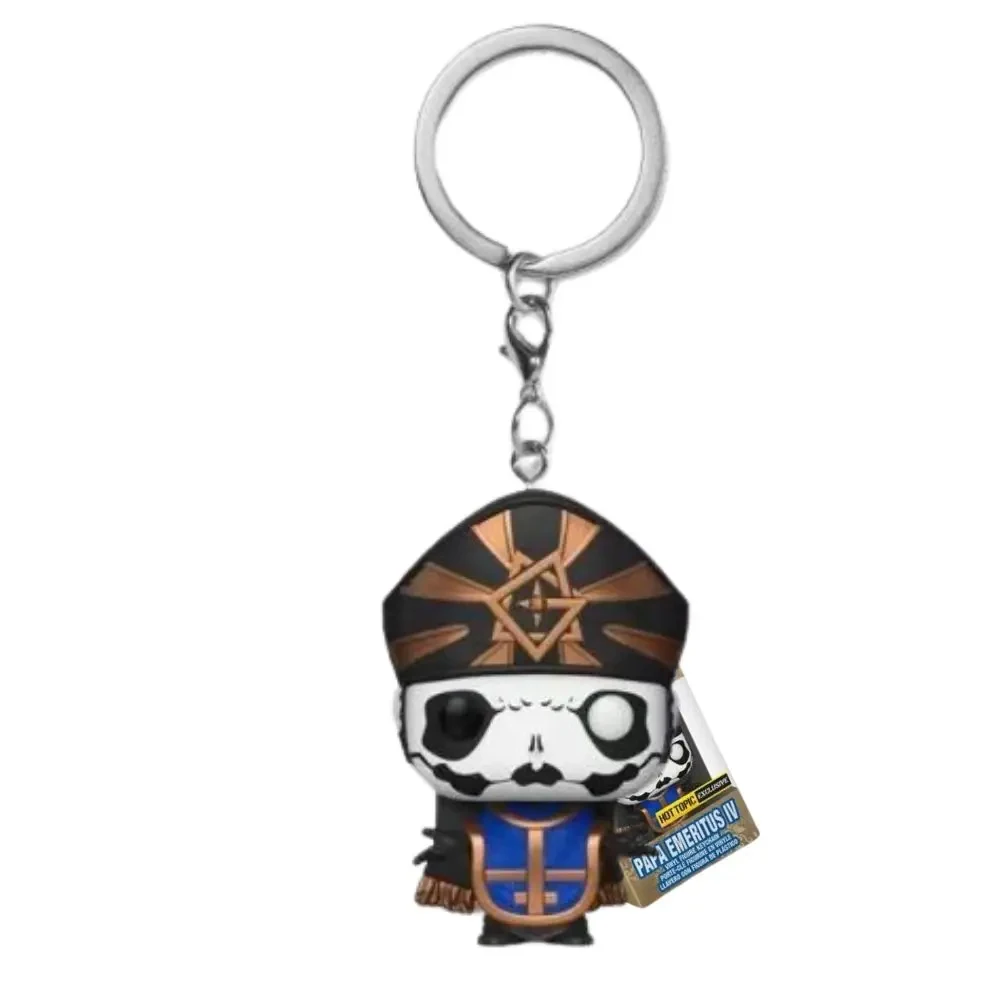 Hot funkoe Keychain Papa Emeritus Iv Vinyl Action Figure Collection Limited Edition Model Toys for Children Christmas Gifts Toys