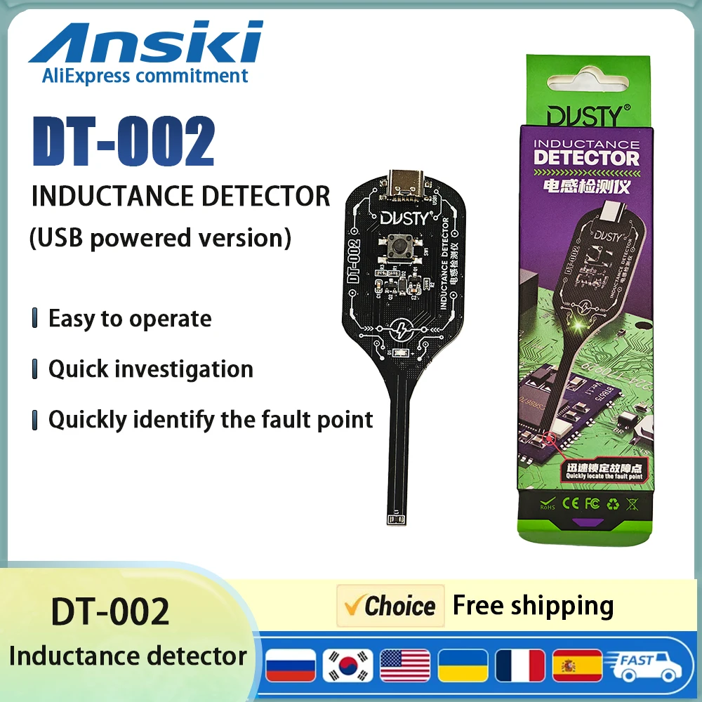 DT-002 Inductance Detector: A Precision Tool for Mobile Phone and Motherboard Repair Experts
