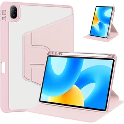 For Huawei MatePad 11.5 2023 Case 360 Rotating Acrylic Hard Back Stand Cover For Funda Huawei Matepad 11 5 11.5 Case BTK-W00/W09