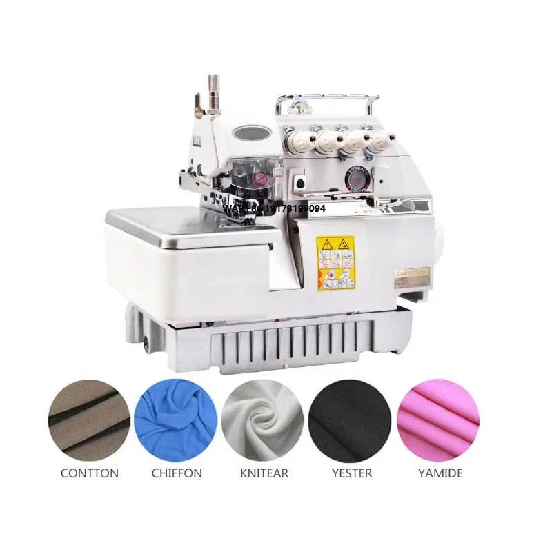 RB Super Higher-Speed 4 Threads Overlock Machine Electric Direct Drive Overlock Sewing Machine