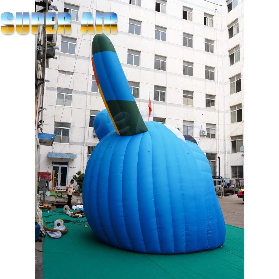Commercial Grade Inflatable Cartoon Character Tunnel with Blower for Event Entrance Decoration