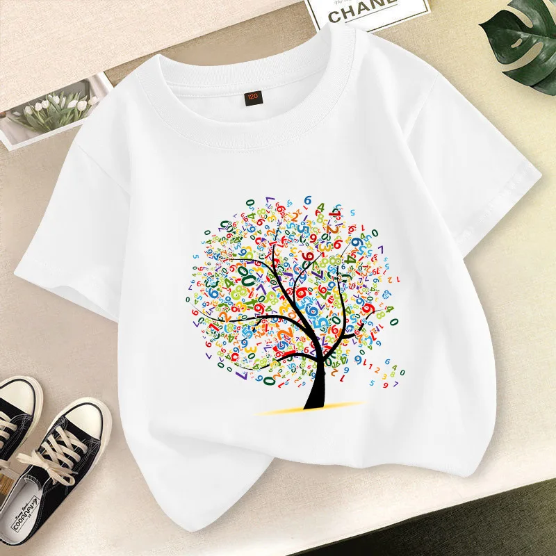 Camiseta de manga curta Cuhk para crianças, vestido de bebê, camisa base, estampada, versão coreana, solta, moda verão, nova