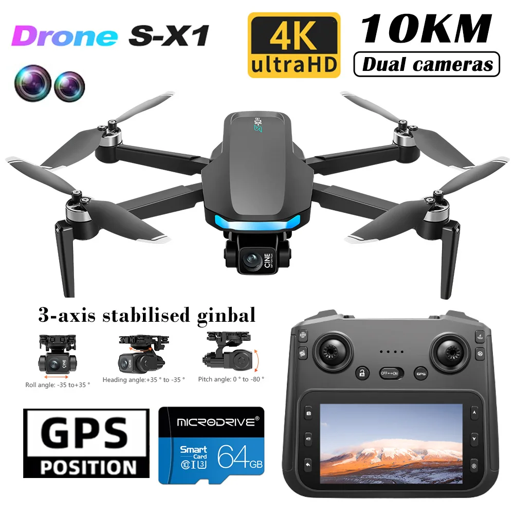 S-X1 Mini Drone 8K … - image