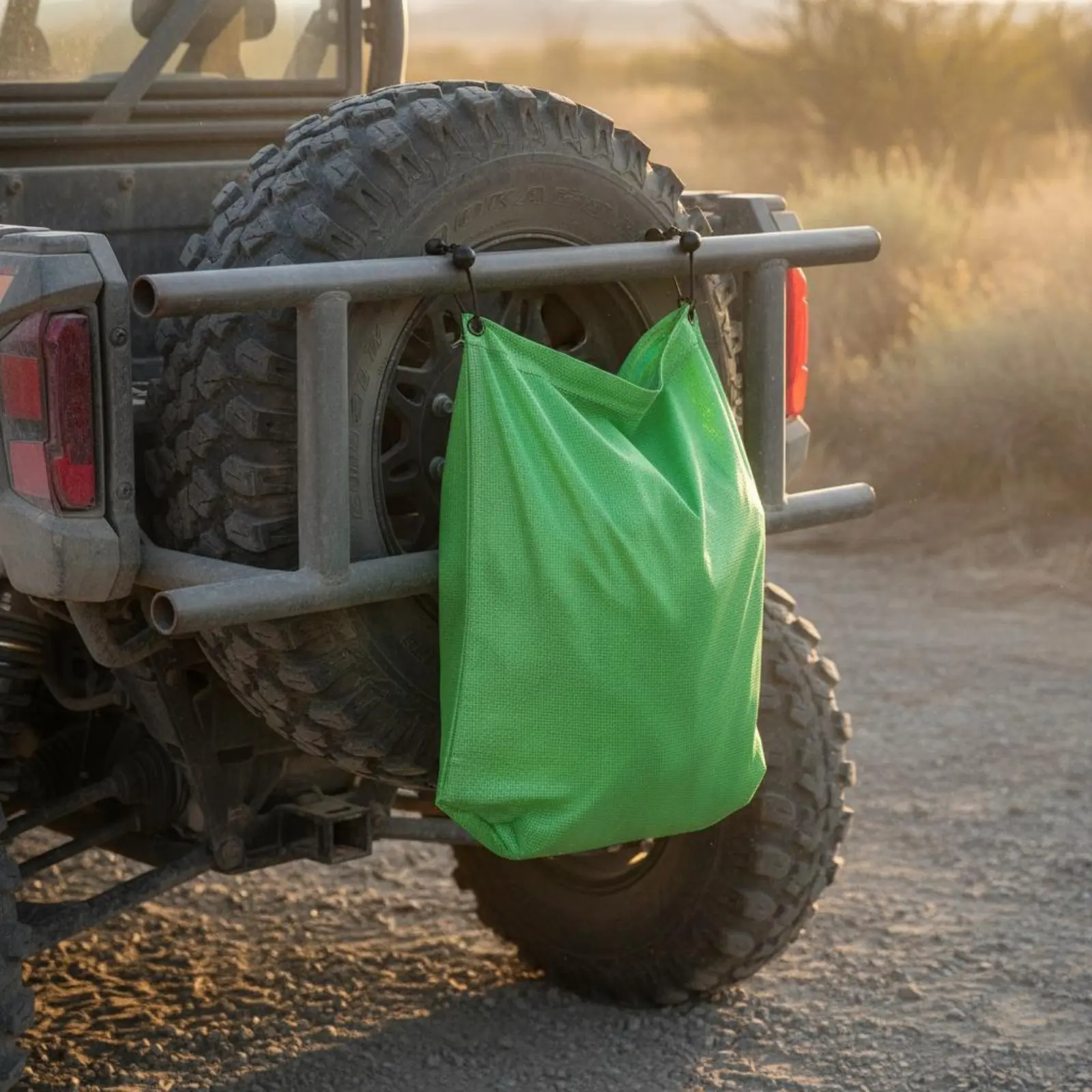 

Car Garbage Bag Portable Mesh Waste Bag Car Trash Organizer Storage Pocket Hanging Garbage Pouch No Logo