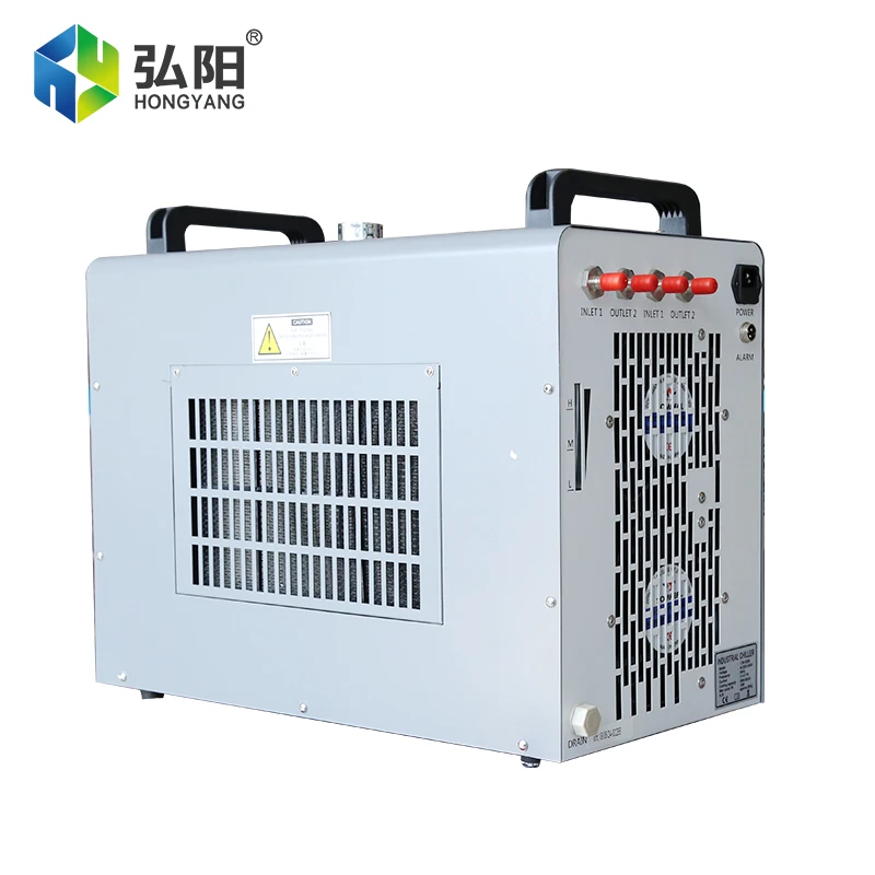 CW5200 Industrial Air Chiller AC220V 50Hz Cycle Refrigeration For CO2 Laser Tube Cooling CNC Router Engraving Spindle