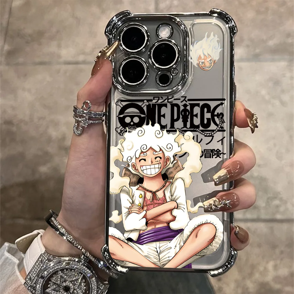 Beliebte One Piece Luffy Handyhülle für Xiaomi Poco X8 M7 F7 F4 F5 X7 X6 X5 X3 Pro Max 4G 5G mit Anti-Sturz-Airbag