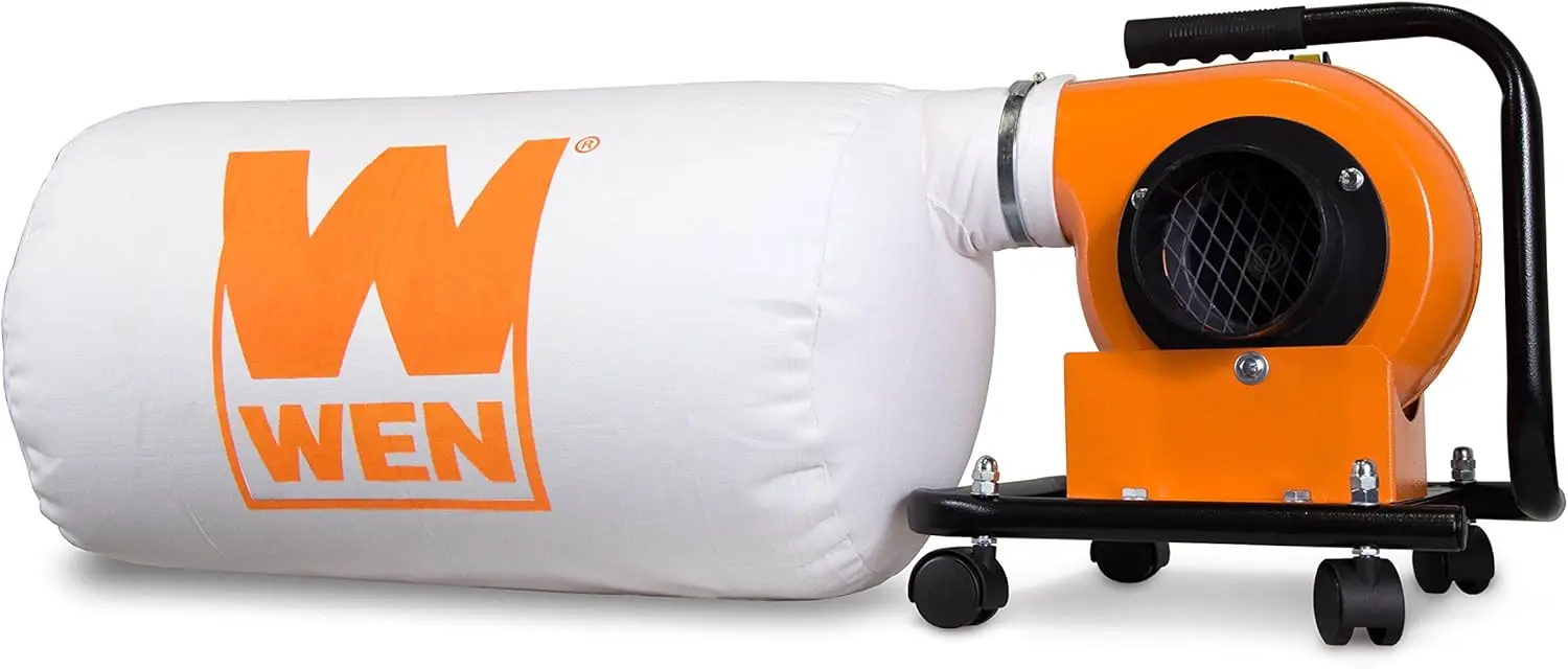 

Woodworking Dust Collector, 5.7-Amp Motor with 12-Gallon Bag, Mobile Base, and Optional Wall Mount (DC3401)