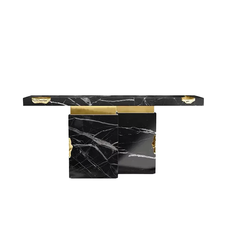 Italian style, marble, entrance terrace, light luxury, high sense, entry, against the wall, modern, luxury