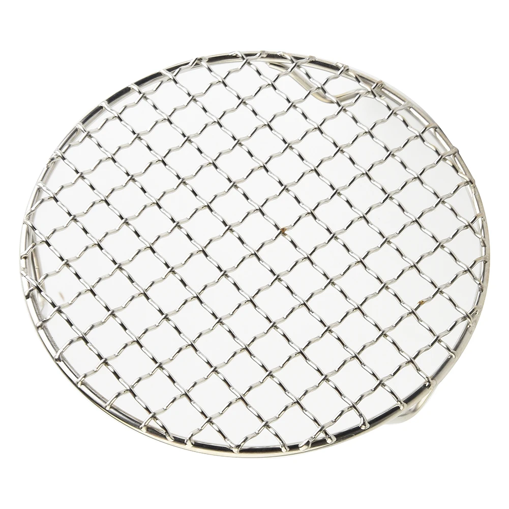 13-35mm Stainless Steel Round Bbq Net With Foot Cooling Rack For Barbecue Grilling Pizza Baking Cakes