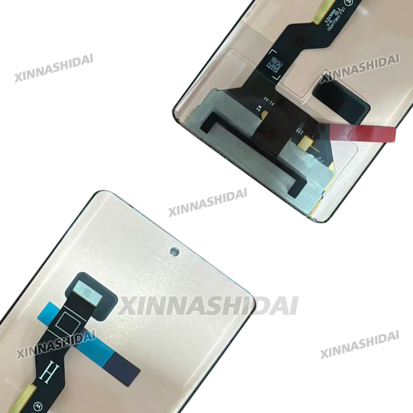 100% Tested OLED NEW LCD  For Moto Edge 50 Fusion LCD Display Touch Screen Digitizer Assembly Replacement Parts