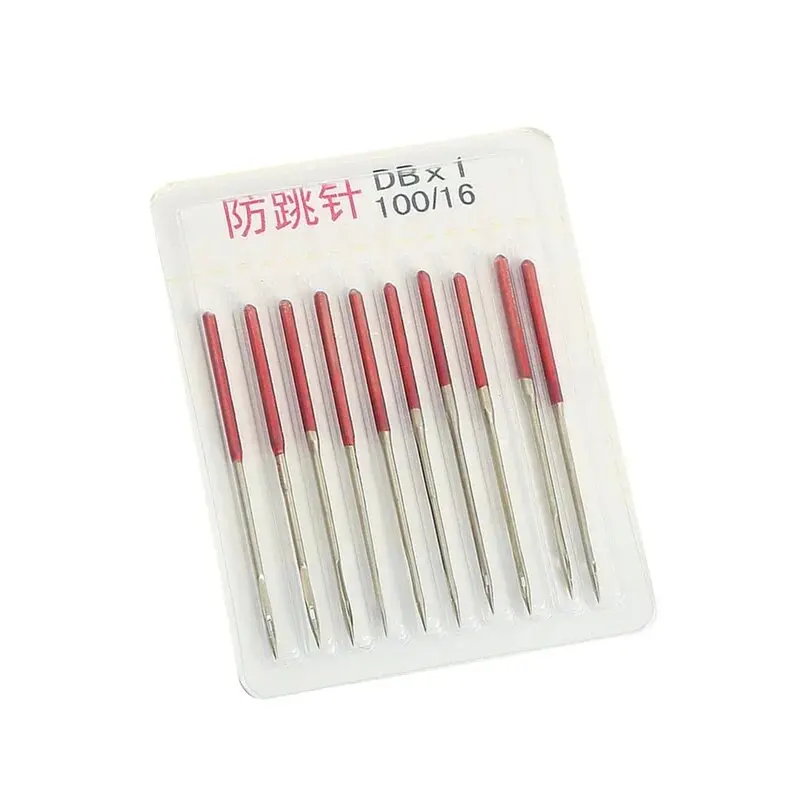 Sewing Machine Anti-jump Needle DBX1 Elastic Stretch Cloth Sewing Needles Industrial Sewing Accessories 10Pcs/Pack