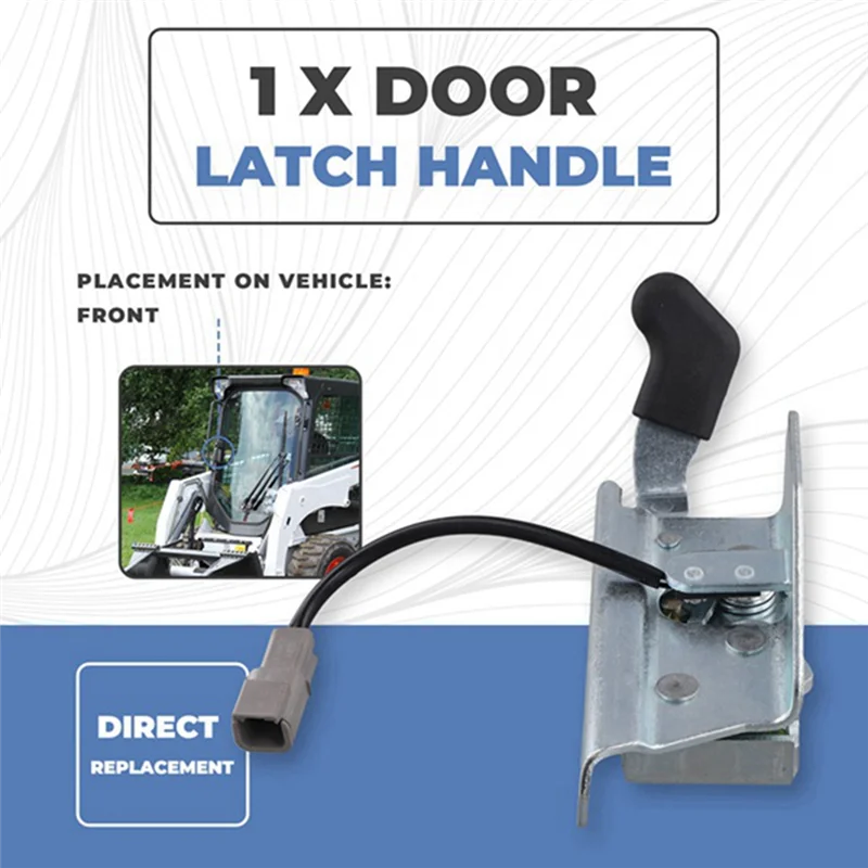 7109661 7109662 Deurgrendel En Handvat Past Voor Bobcat Laders 751 763 864 963 A300 S185 S300 S750 T180 T320 Meer