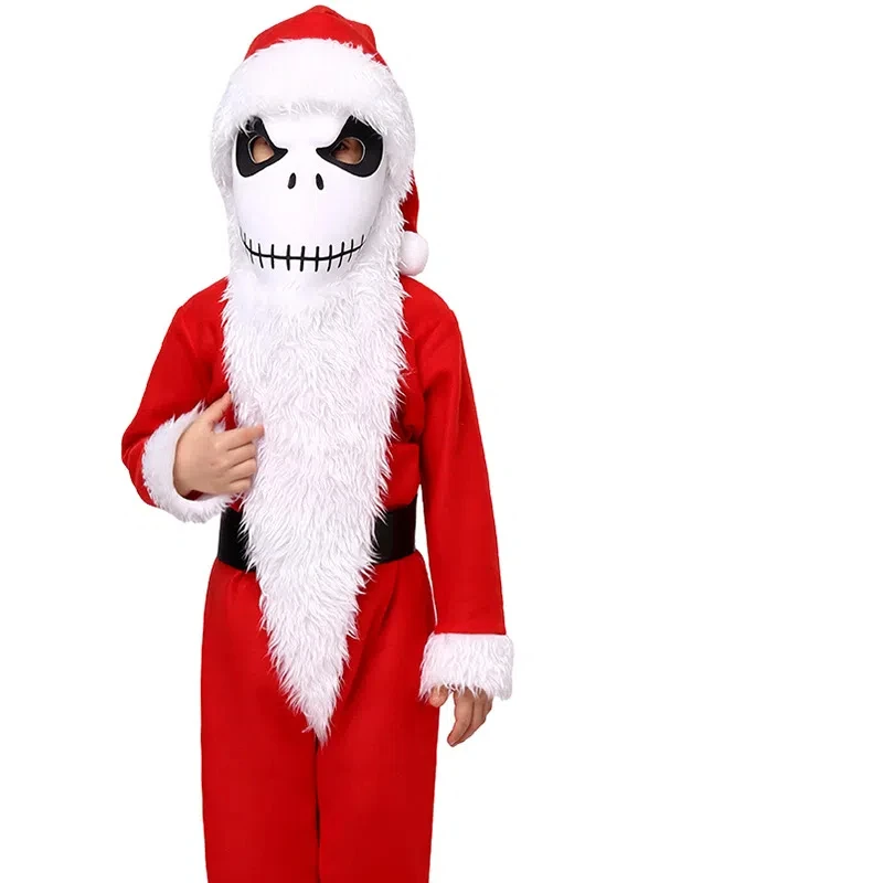 

Skeleton Jack Halloween Stage Costume Party Christmas Eve Horror Jack Performance Costume Christmas Monster Performance Costumes