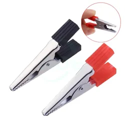 10 Pieces Metal Alligator Clips Test Clips, Electronic Product Test Clips With Screws And Solder Ports, Electrician Wire Clips