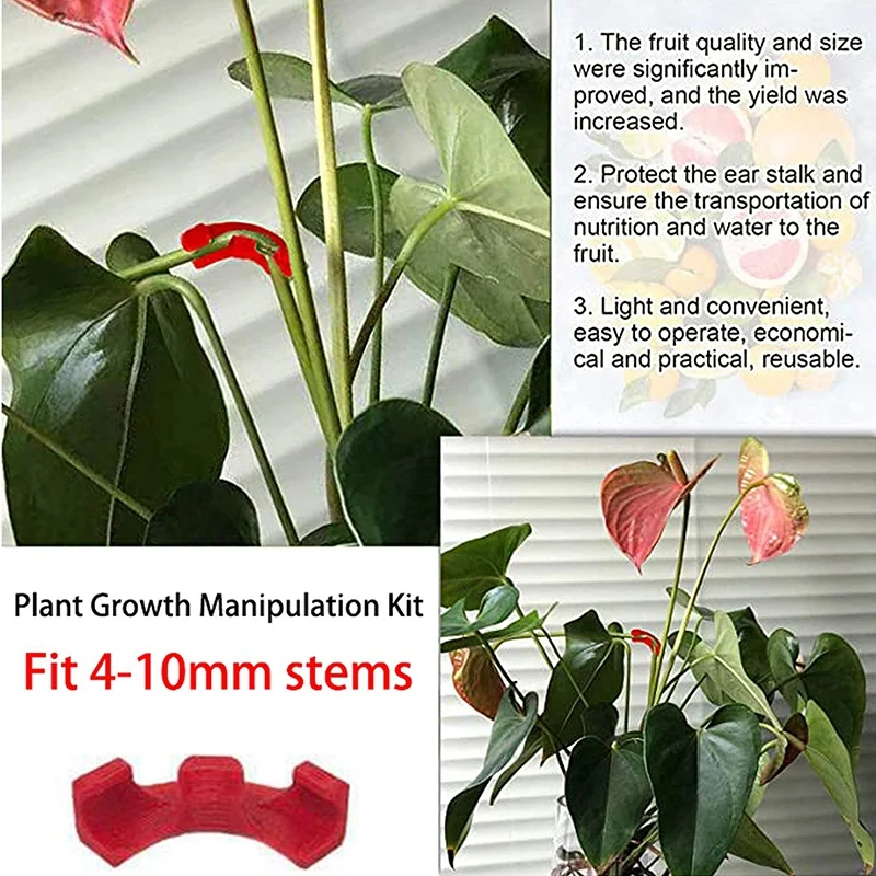 ABLJ 90 Degree Plant Bender, Plant Trainer For Low Stress Training Growth Kit, Control The Way Your Plant Grows