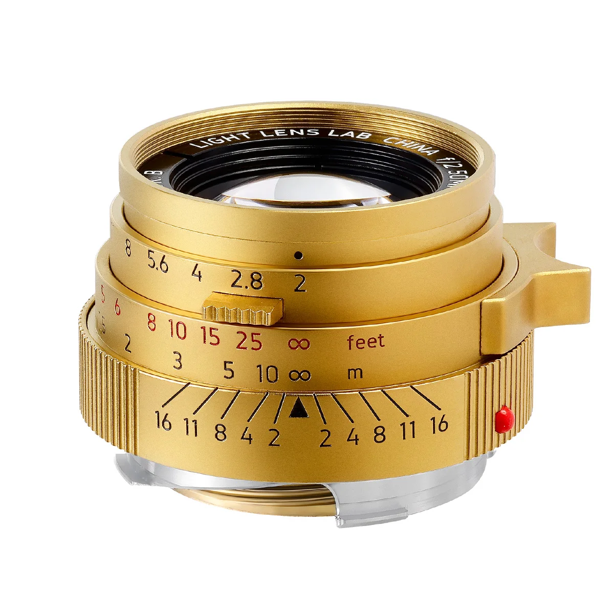 Light lens lab Elcan 50mm F2 Lens Brass Golden for Leica M10 M11 M M3 M6 M240 M240p M2 M6 M8 M4 Lens leica m lens Full Frame