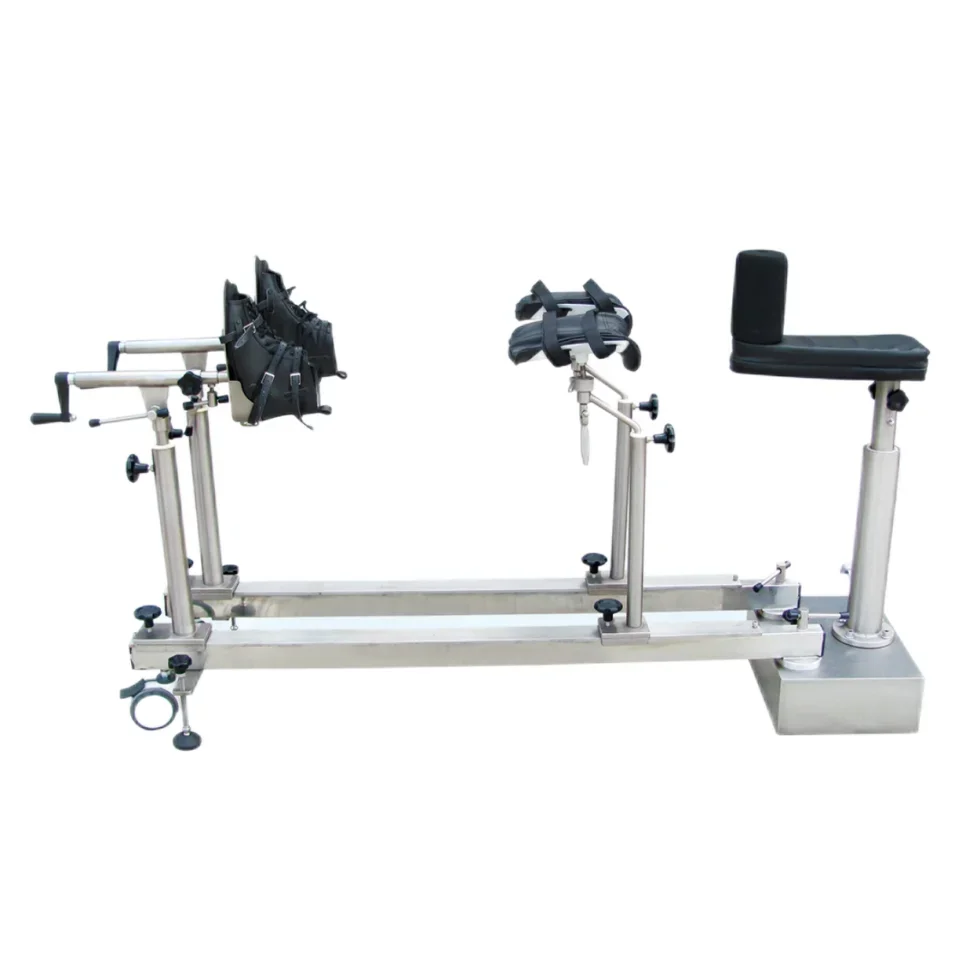 

Factory direct medical equipment Multi-purpose stainless steel operating table traction rack