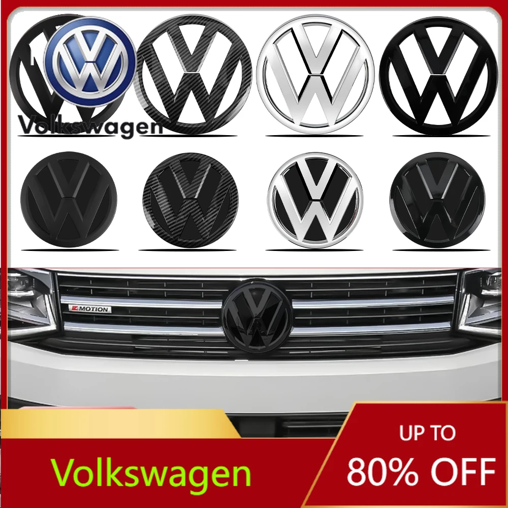 

For VOLKSWAGEN VW Car Front Grille Emblem Rear Trunk Lid Logo Sticker Decoration For Volkswagen Transporter T6 2016 2017 2018 20