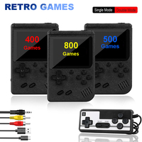 500 in 1 Portable Retro Mini Video Game Console 8-Bit 2.8'' Color LCD Screen Built-in 800 Games Consoles Handheld Game Player