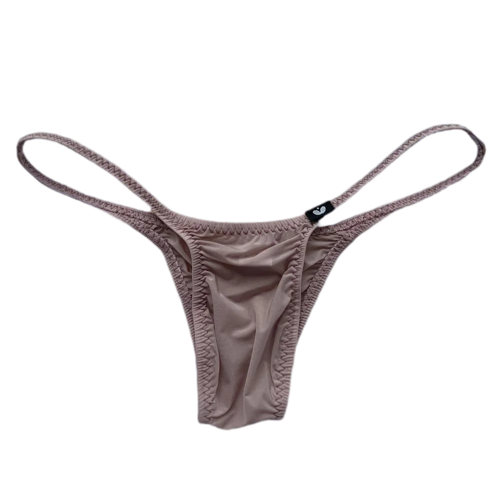 Ice Silk Slap Boys' Bikini Half Pack Low-Rise Hip Briefs High-Bounce Translucent Active Wear Sexy Underwear for Active Boys