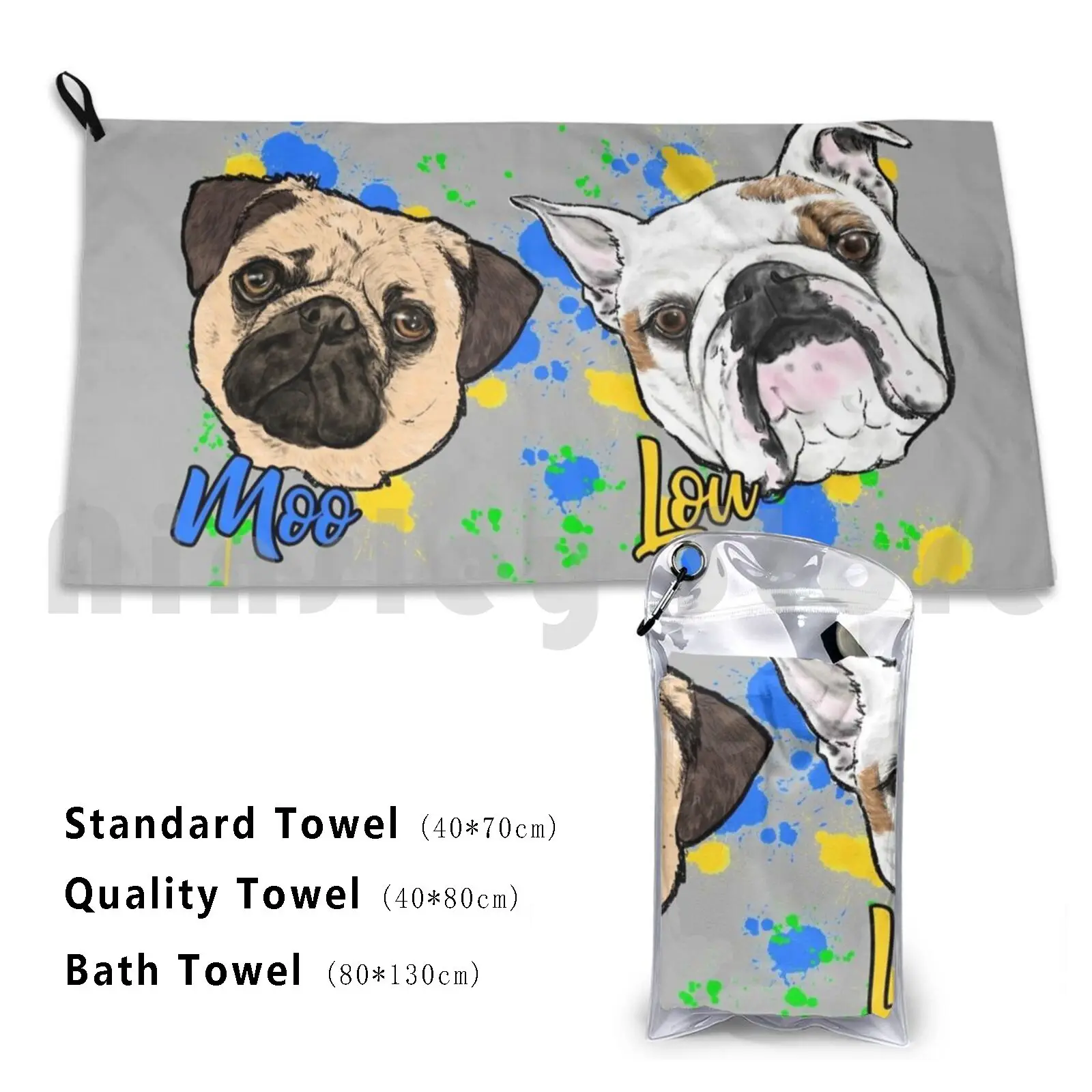 Moo & Lou Beach Tow… - image