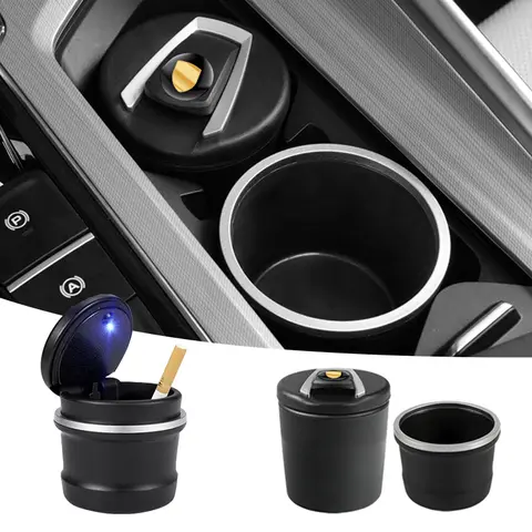 휴대용 LED 자동차 재떨이 자동 조명 표시기, 포르쉐 911 카이엔 파나메라 마칸 박스터, 928 944 918-Spyder 968