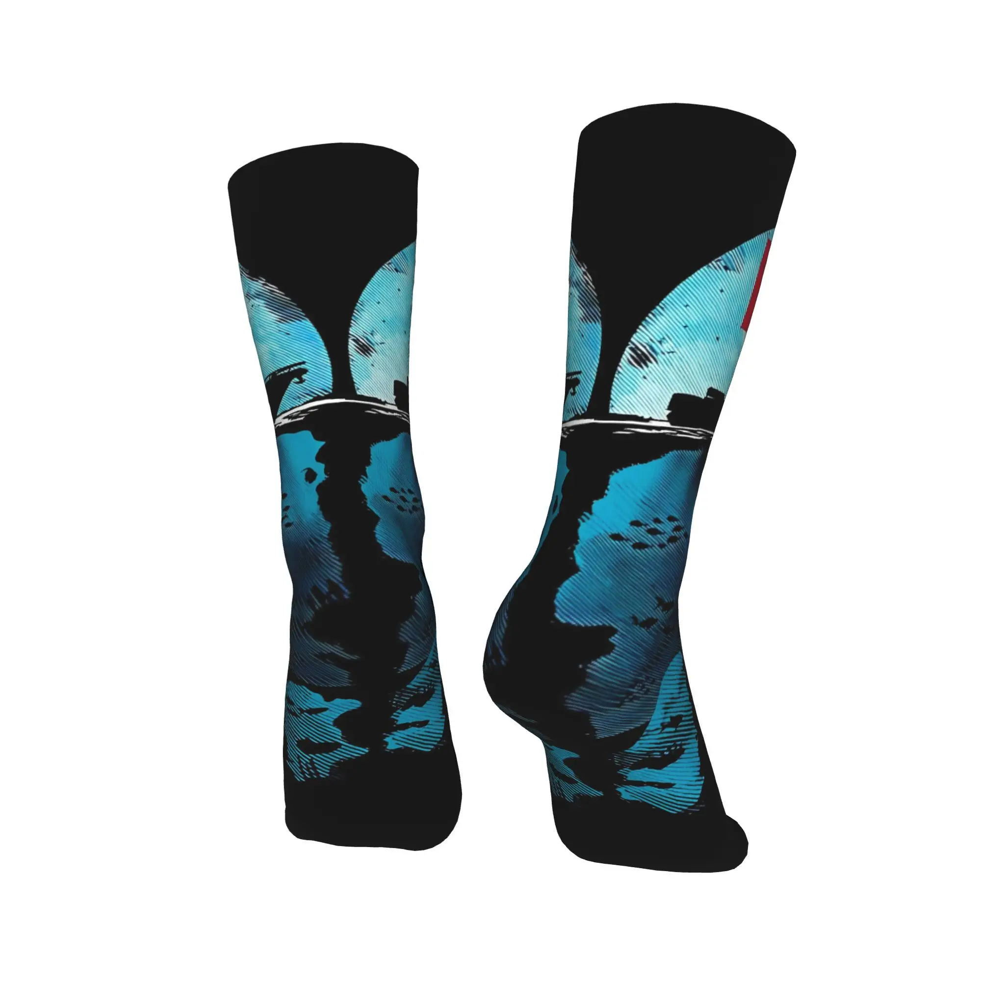 Dexter Morgan Show Tv  Socks  Design Stockings Anti-Slip Men Socks Warm Soft Winter Fashion Running Socks