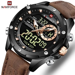 NAVIFORCE orologio militare da uomo digitale orologio da polso impermeabile orologio al quarzo a LED orologio sportivo da uomo grandi orologi da uomo Relogios Masculino