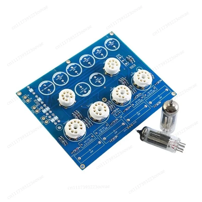 LK_Vacuum Tube Preamplifier Kit Hi‑Fi Audio Preamp PCB Board Assembly DIY Audio Amplifier Replacement Accessory Set